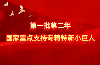 全国仅575家 | 北方J9集团国际入选第一批第二年国度沉点支持专精特新幼巨人